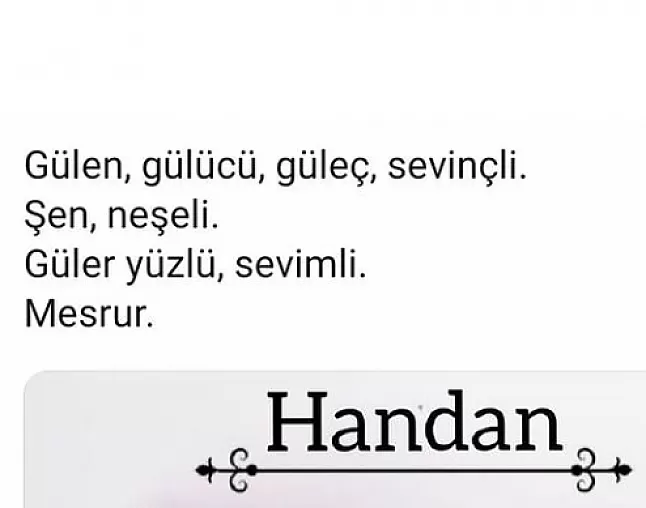 Handan roman özeti