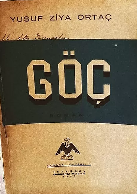 Yusuf Ziya Ortaç göç Roman Özeti