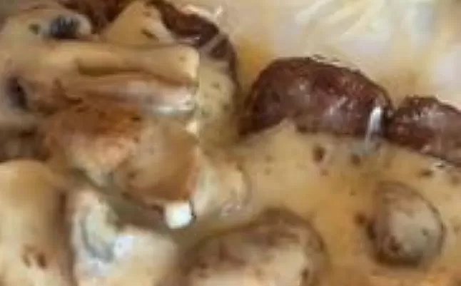 Mantarlı vegan köfte