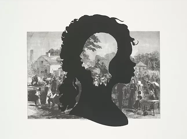 Kara Walker eserlerinin özelliği Kara Walker