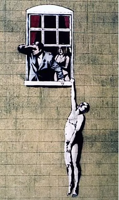 Banksy GRAFİTİ
