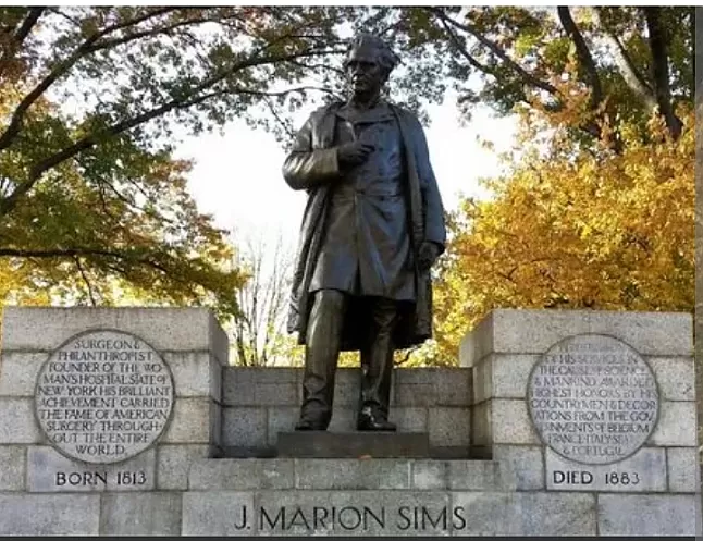 James Marion Sims için yapılan heykeller James Marion Sims anıtları