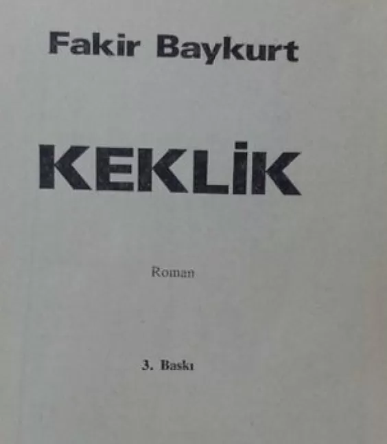 Keklik Roman Özeti |  Fakir Baykurt