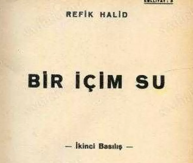Bir içim Su Eser özeti