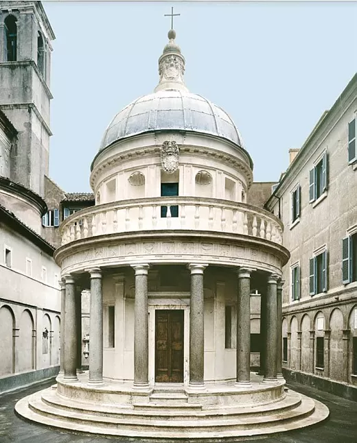Donato Bramente Tempietto eseri Hakkında Bilgiler Donato Bramente eserleri tempietto