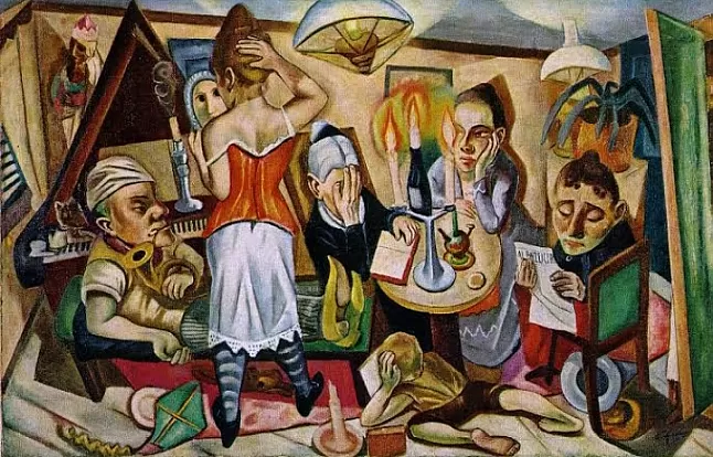 Max Beckmann resimleri