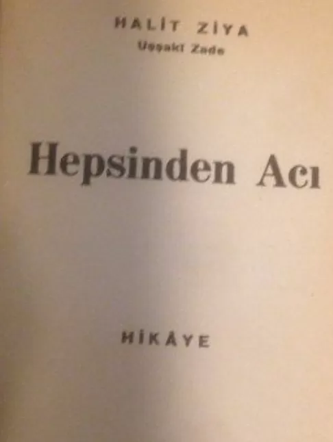 Hepsinden Acı Kitap