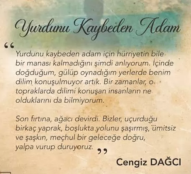 Yurdunu Kaybeden Adam Roman Özeti | Cengiz Dağcı
