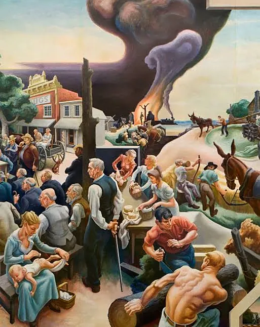 Thomas Hart Benton Kimdir ? Hayatı Ve Biyografisi