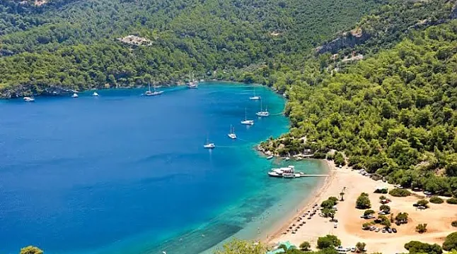 Dalaman beach