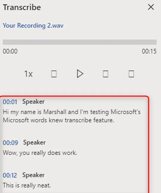 Microsoft Word'de Ses Nasıl Metne Dönüştürülür?