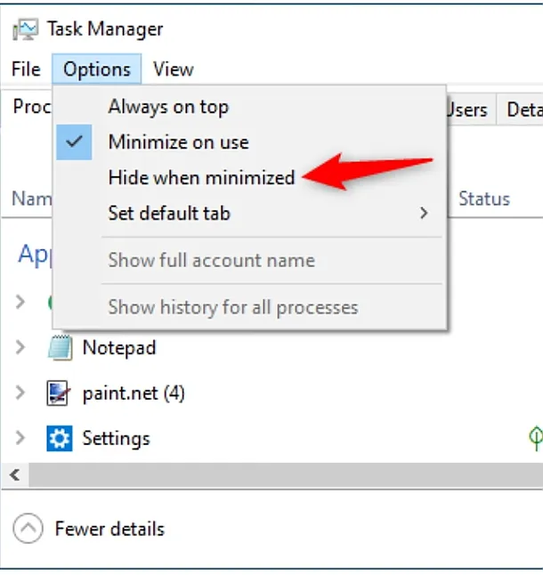 1637257828 Windows Görev Yöneticisinin CPU İstatistiklerini Sistem Tepsinizde Nasıl Saklayabilirsiniz?