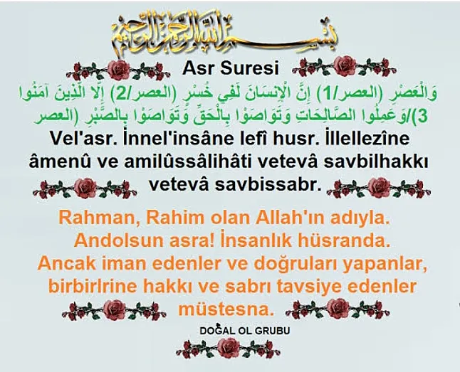 Rüyada Asr Süresi Görmek Ve Okumak Ne Anlama Gelir? 