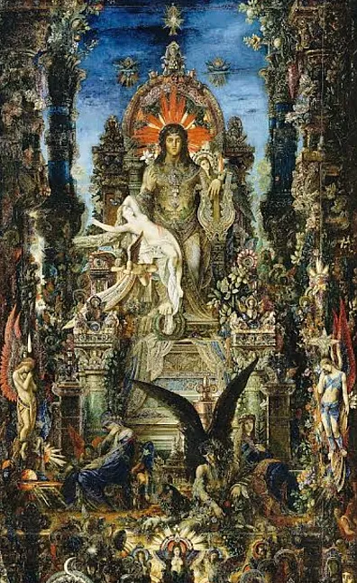 Gustave Moreau çalışmaları hakkında bilgiler Gustave Moreau Biyografi
