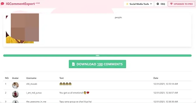 İnstagram Yorumları Excel ve CSV'ye Nasıl Aktarılır ?