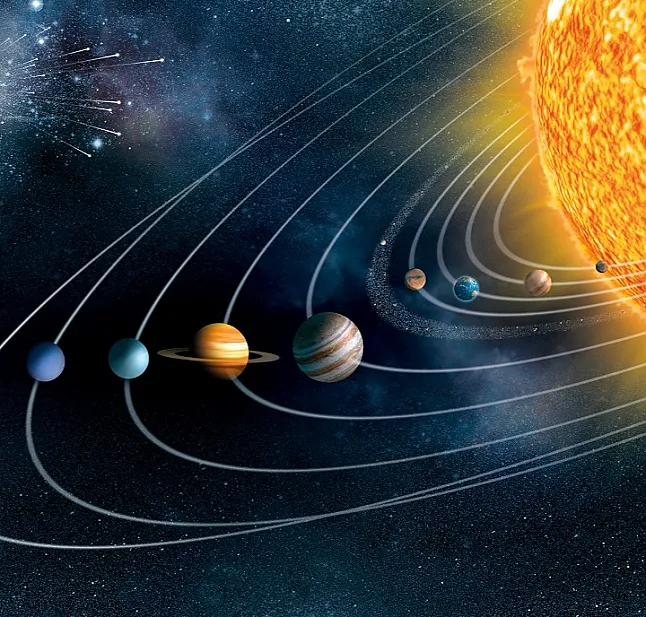 Gezegenlerin Renkleri Güneş sistemindeki gezegenleri renkleri nasıl oluşur?