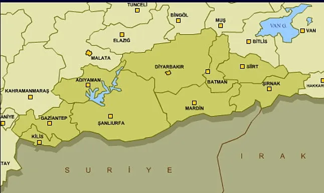 Güneydoğu Anadolu Bölgesi İlleri Ve İlçeleri Nelerdir?