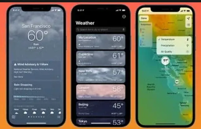 iPhone'unuzda Dahili Hava Durumu Haritaları Özelliği Nedir ?