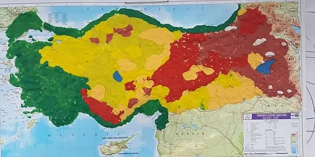 Coğrafya renklendirme yöntemi nedir? 