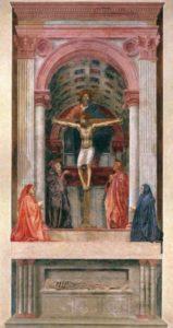 Masaccio Sanatı Hakkında Bilgiler Masaccio kutsal üçlü freski