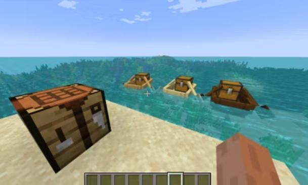 Minecraft'ta Sandıklı Tekne Nasıl Yapılır?