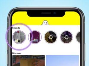 Bir Snapchat Hikayesinin Etrafındaki Mor Daire Ne Anlama Geliyor?