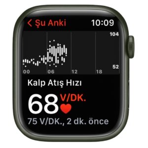 Apple Watch'ta kalp atış hızı nasıl Kontrol edilir?