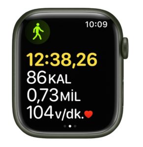 Apple Watch'ta kalp atış hızı ölçme 