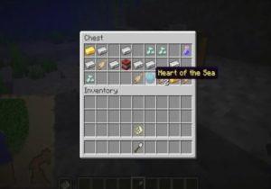 Minecraft'ta Denizin Kalbi nerede bulunur?