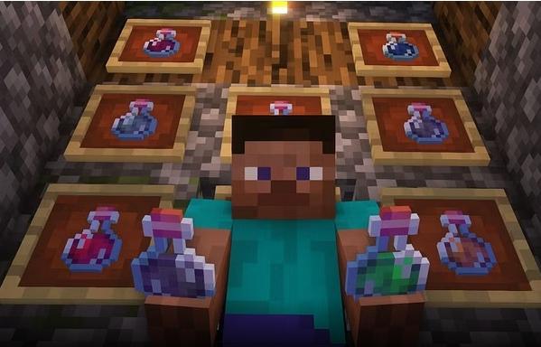 Minecraft 1.19'daki tüm iksir tariflerinin listesi