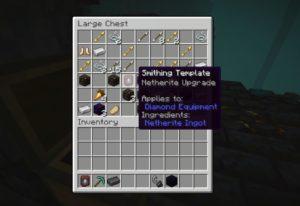 Minecraft'ta netherite kazması nasıl yapılır?