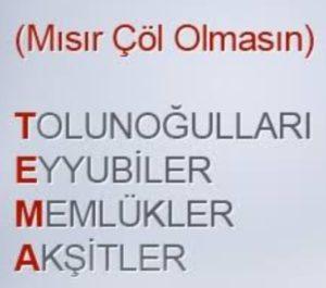 Mısır'da Kurulan İlk Türk Devletleri konusu Mısır'da kurulan ilk Türk Devletleri kodlama