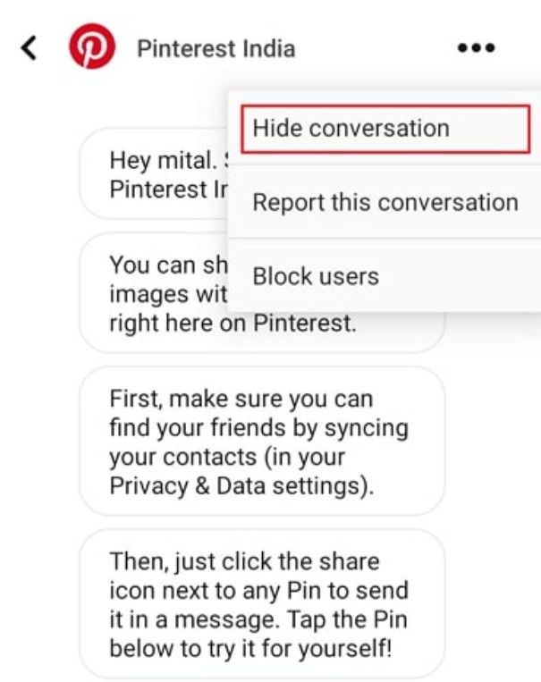 Silinen Pinterest Mesajları Nasıl Kurtarılır?