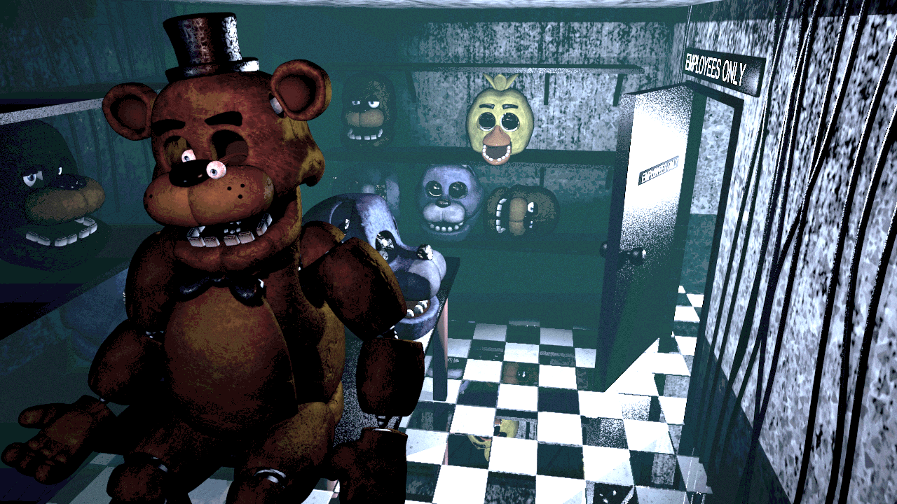 Five Nights at Freddy's 1 Tüm Jumpscarelar