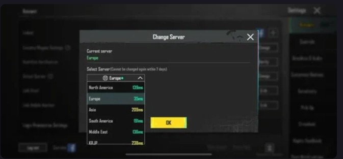 PUBG Mobile'da Sunucular Nasıl Değiştirilir?