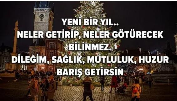 YILBAŞI MESAJLARI/SÖZLERİ 2024: Yılbaşı için resimli mesajlar 2024