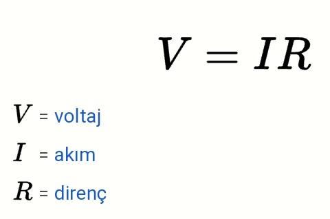 Ohm Kanunu nedir?