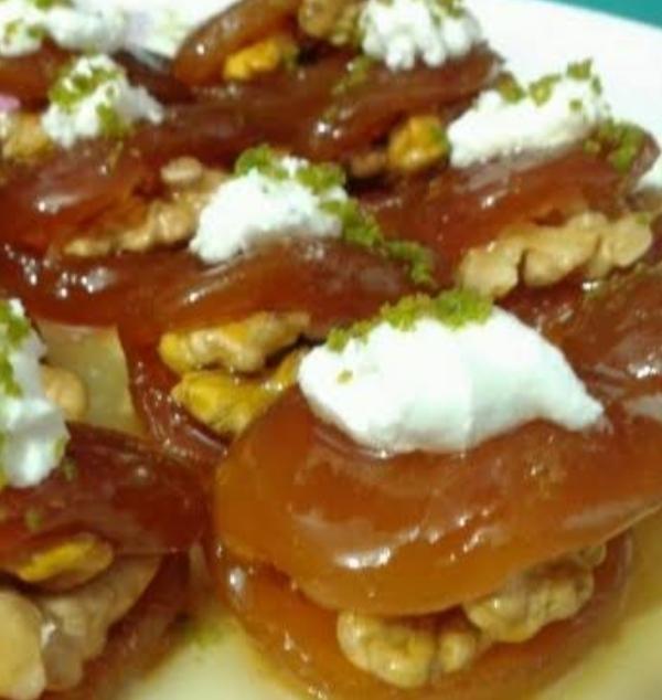 Cevizli Kayısı Tatlı Tarifi 
